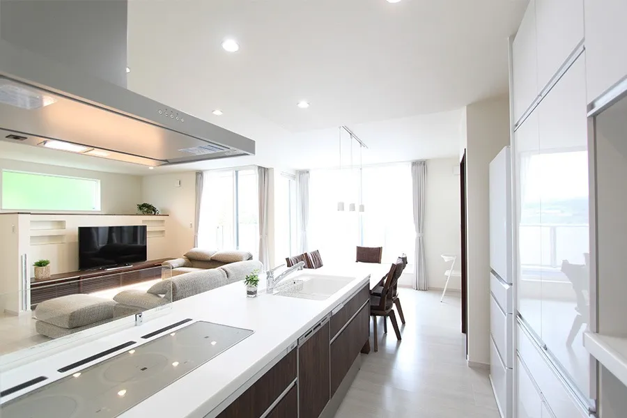 子どもとのコミュニケーションが深まるキッチン