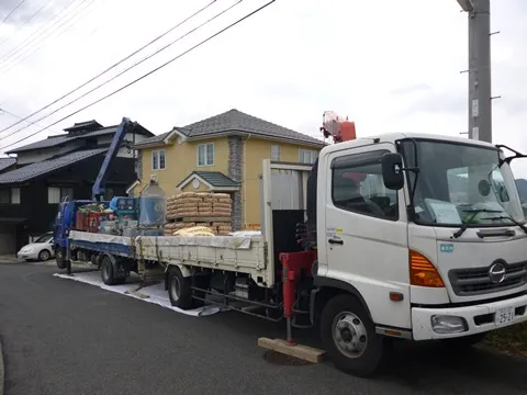 ハイブリッド工法 施工風景4