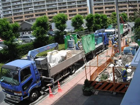 ハイブリッド工法 施工風景18